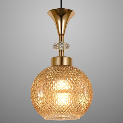 Подвесной светильник  02001-0.9-05L AMBER